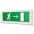 Световое табло «Направление к эвакуационному выходу направо», Молния (12В)